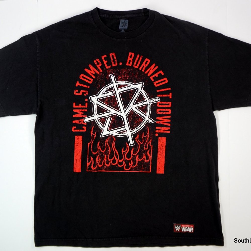 WWE Seth Rollins CAME STOMPED BURNED IT DOWN XL